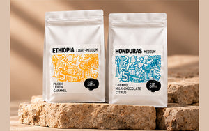 Ridge & Rift Pairing: Ethiopia Acacia and Honduras 12 oz bags